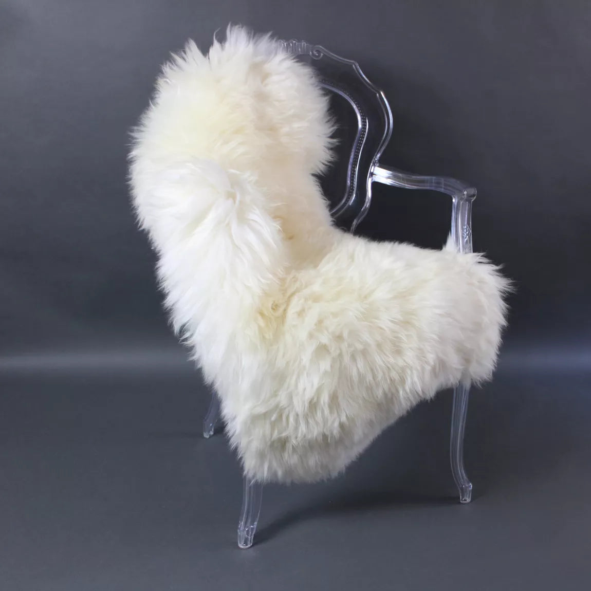 Luxury British Sheepskin in Natural White