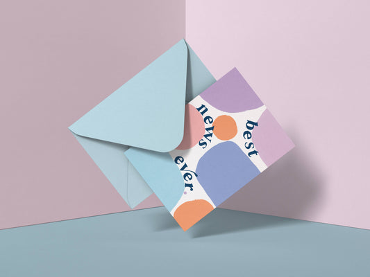 Best News Ever Card By Sister Paper Co.