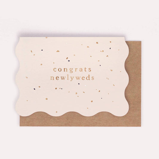 Newlyweds Wedding Card By Sister Paper Co.