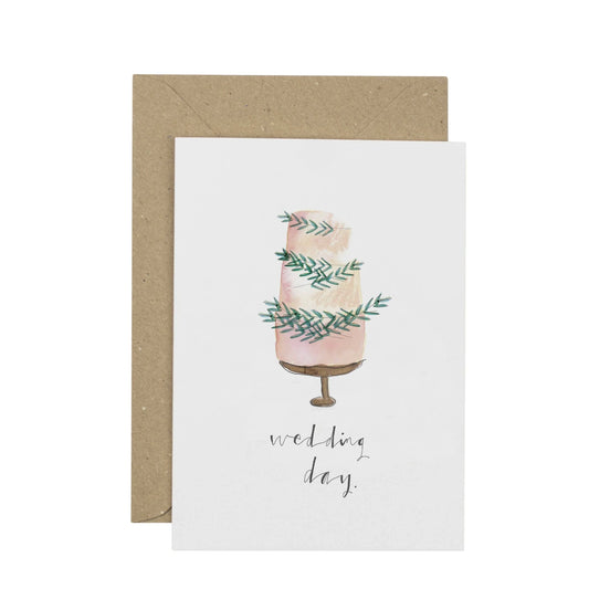 Wedding Day Card By Plewsy