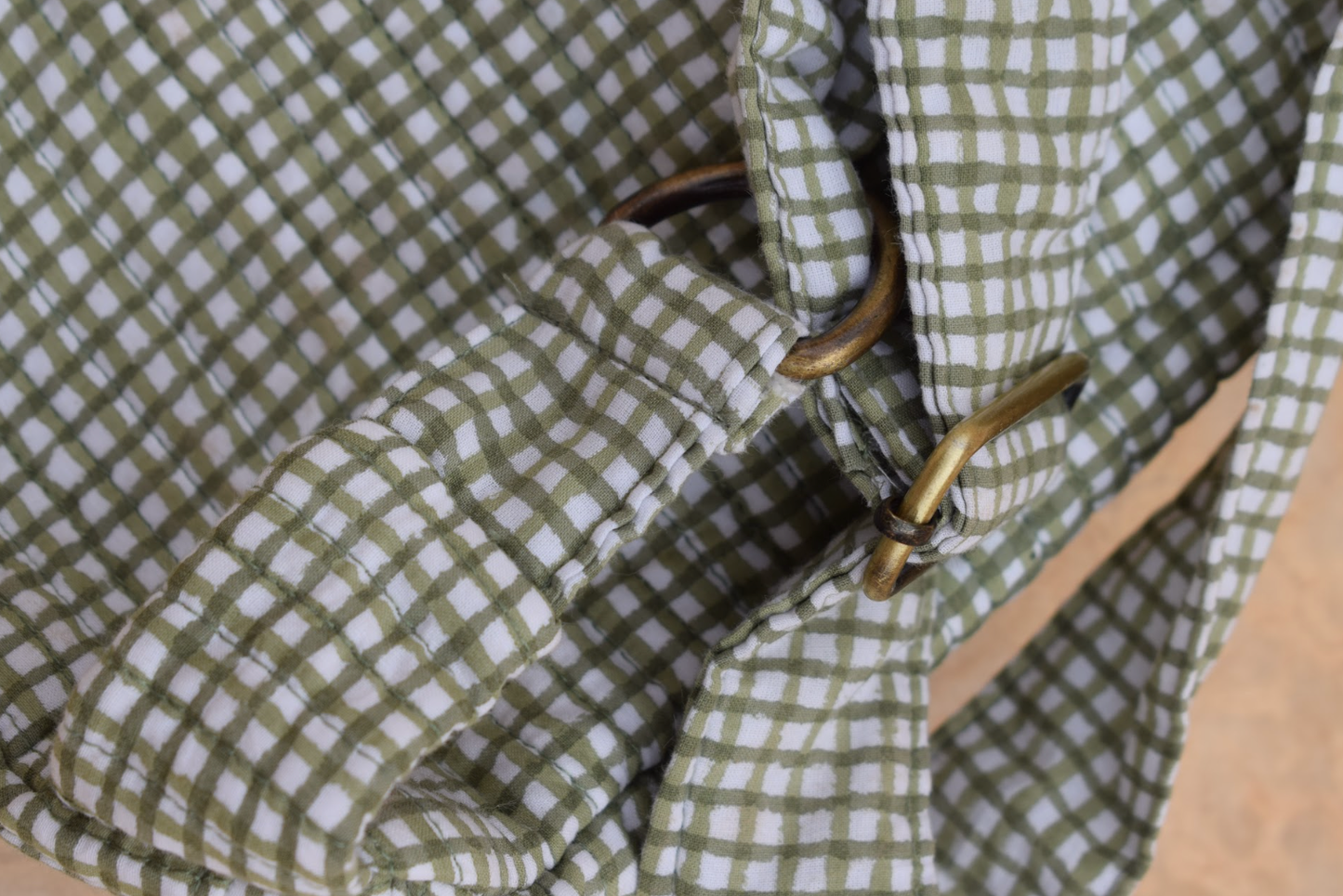 Organic Cotton Bum Bag in Khaki By Yonder