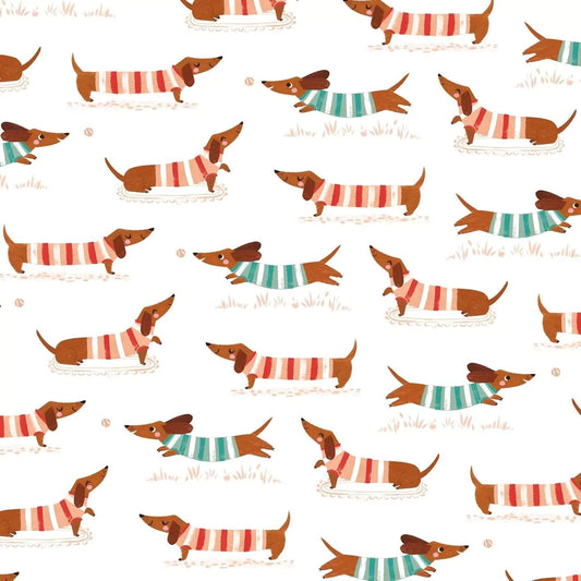 Sausage Dog Gift Wrap