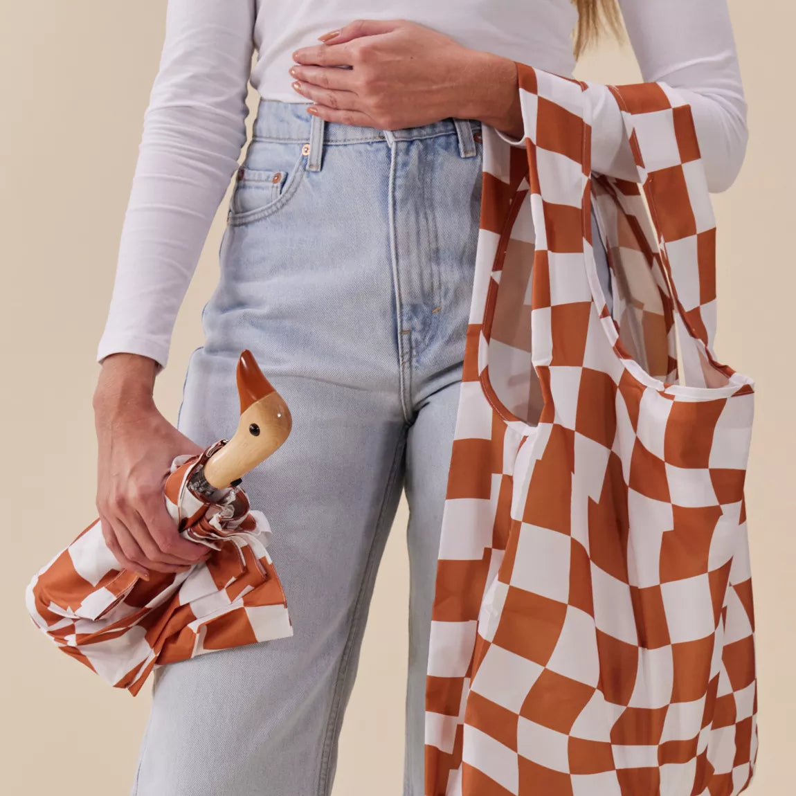 Peanut Butter Checks Reusable Bag By Original Duckhead