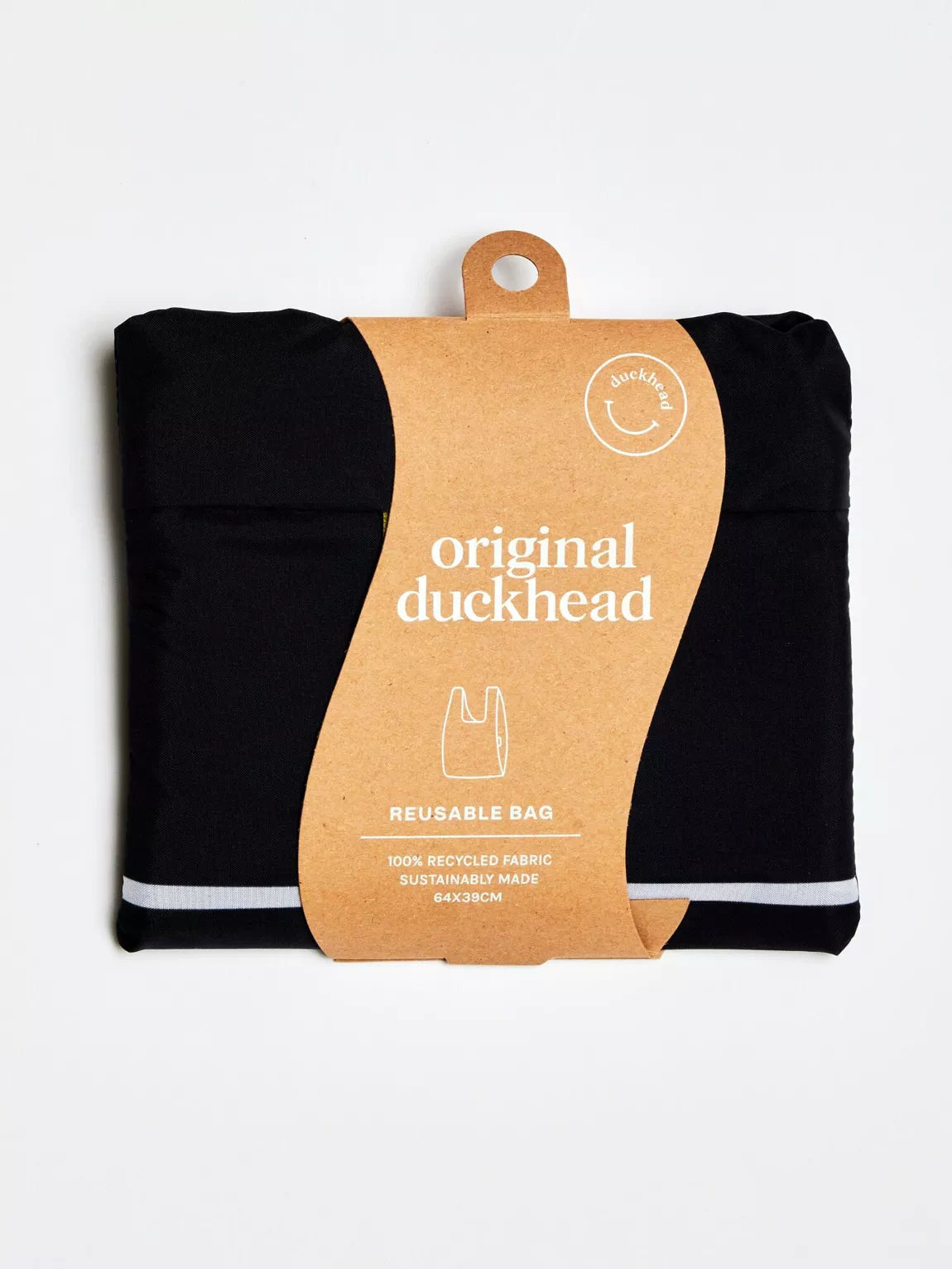 Black Grid Reusable Bag By Original Duckhead