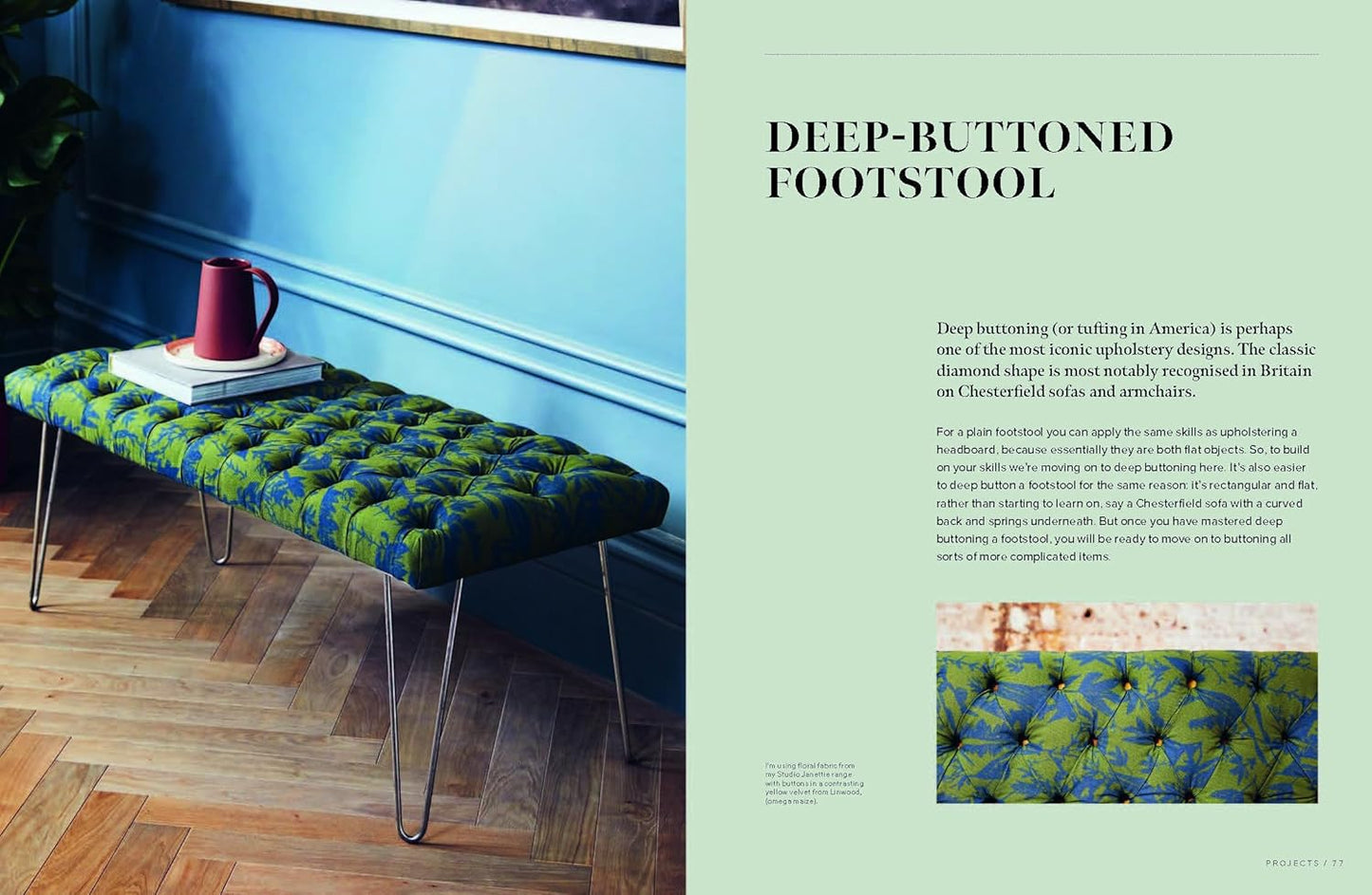 Modern Upholstery Book By Micaela Sharp