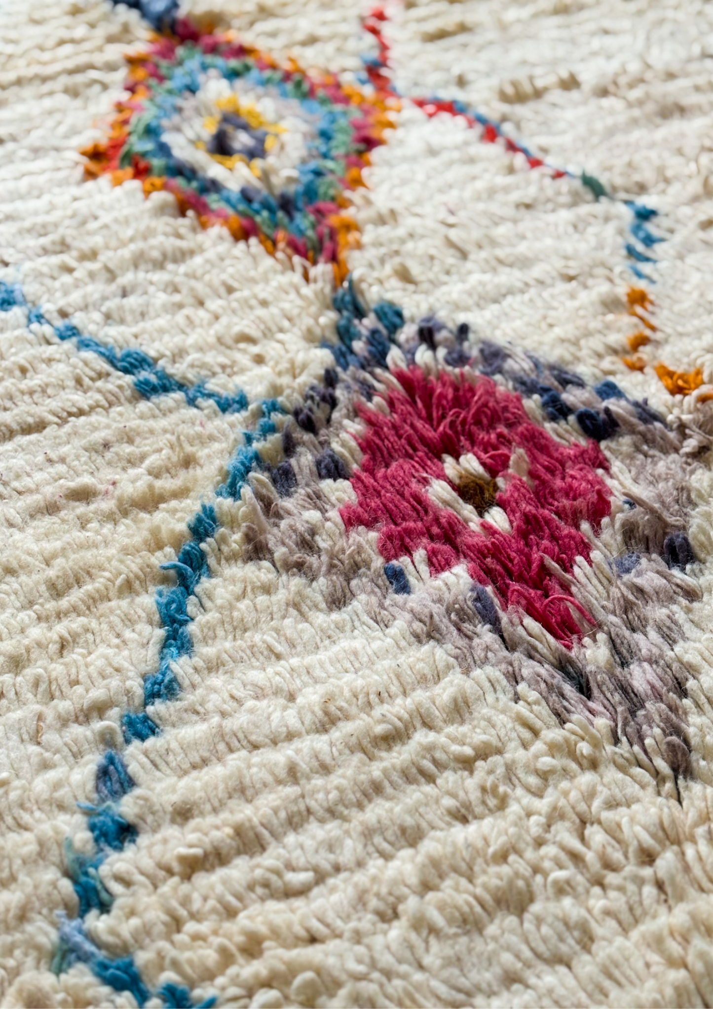 Bisan Moroccan Azilal Wool Rug