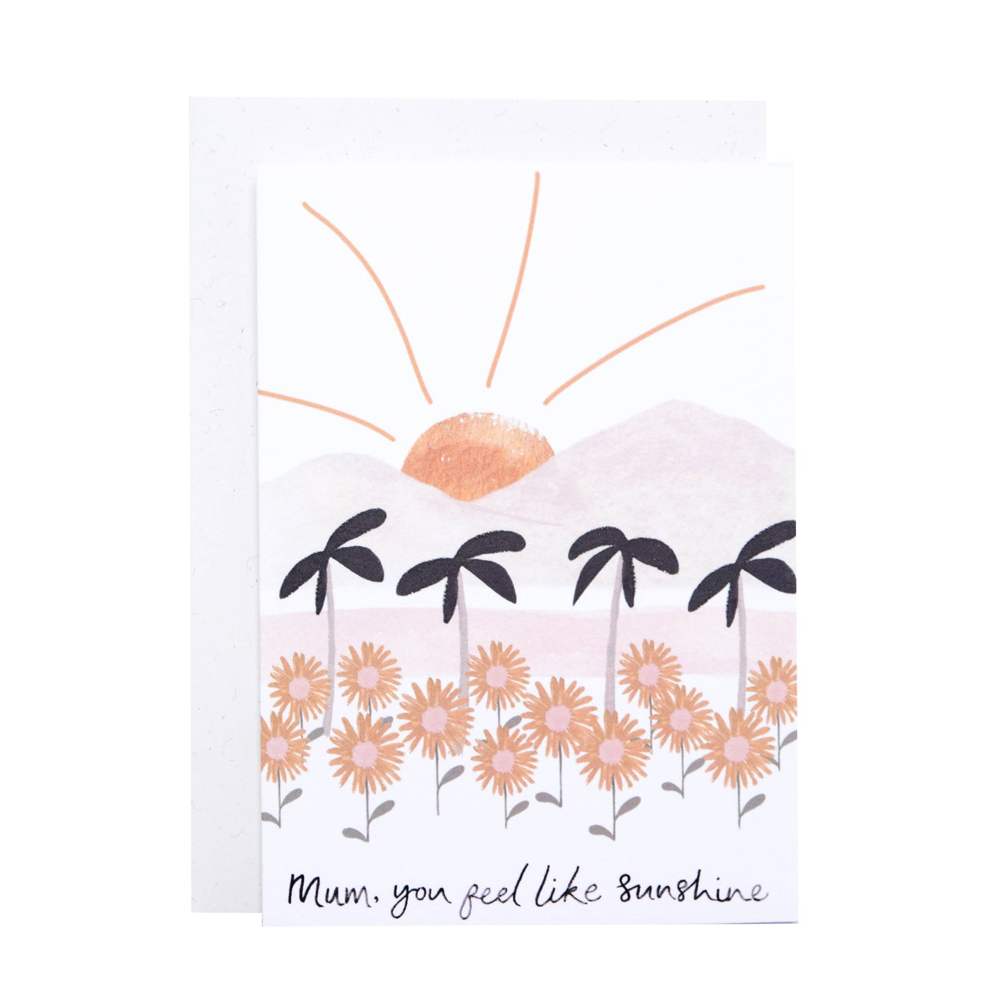 Sunshine Mama Greeting Card By The Hidden Pearl Studio