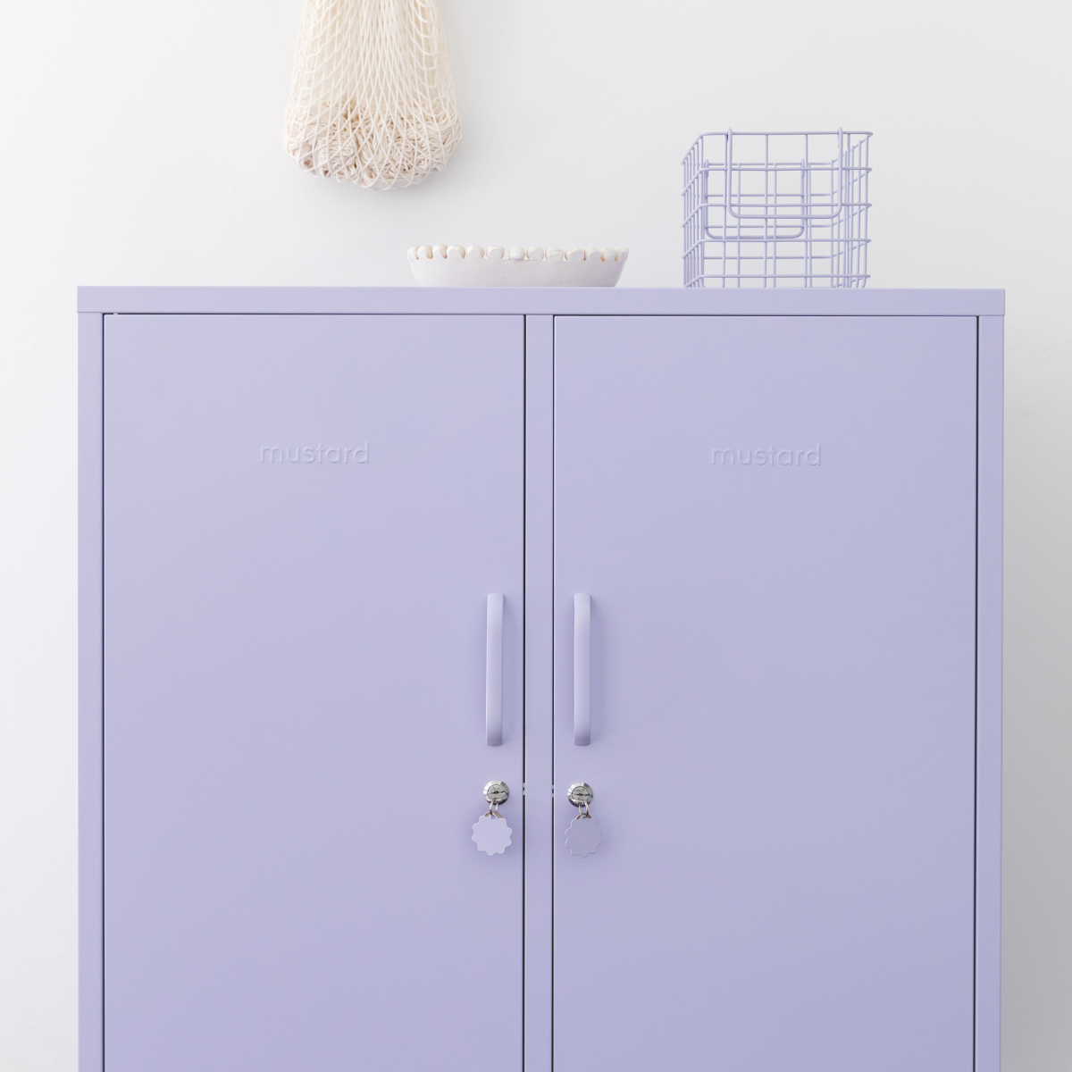 The Midi Locker in Lilac By Mustard Made