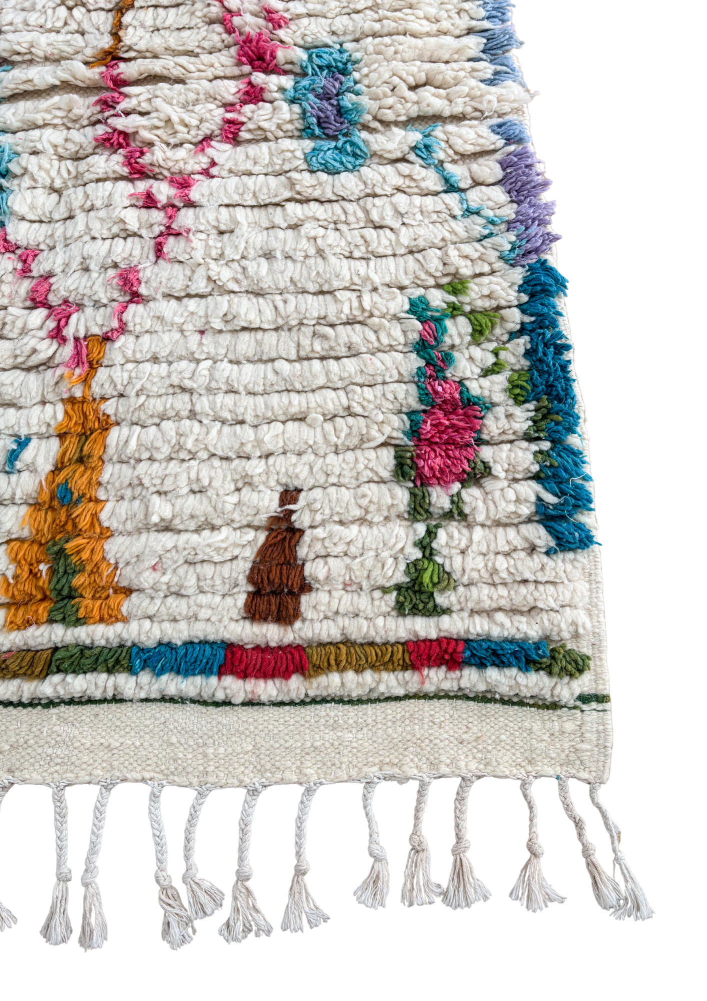 Hind Moroccan Azilal Wool Rug