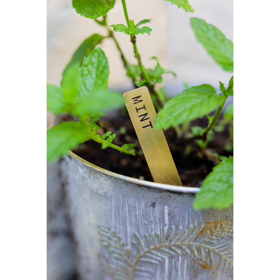 Brass Herb Markers Made By Pivot
