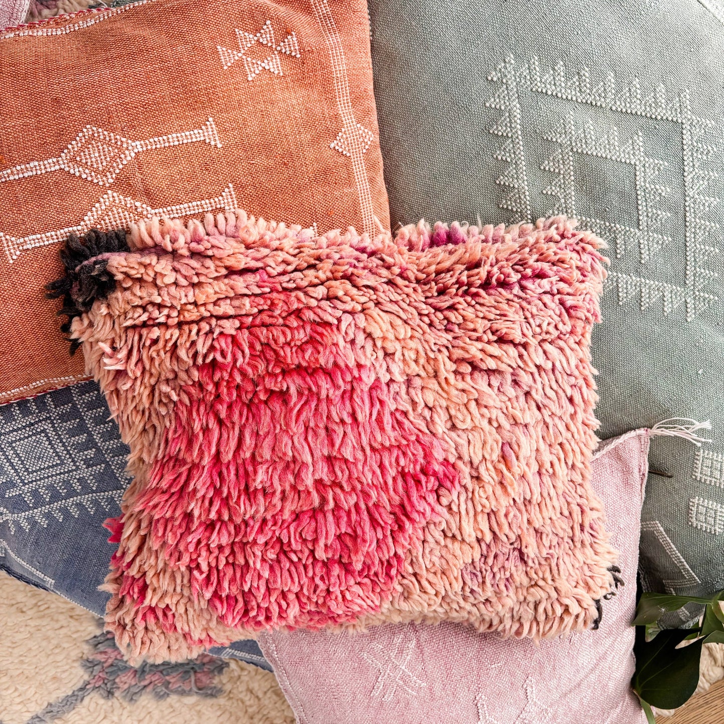 Vintage Moroccan Beni M’Guild Cushion No. 3