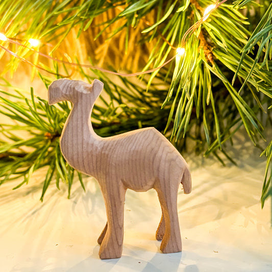 Decorative Mini Wooden Camel