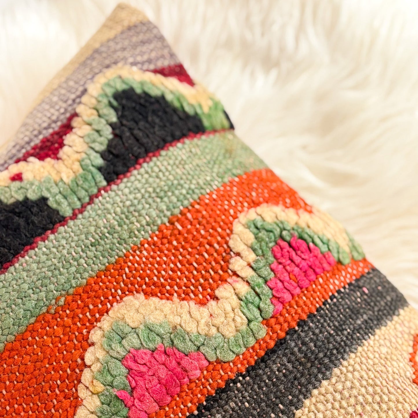 Vintage Berber Cushion - No. 14