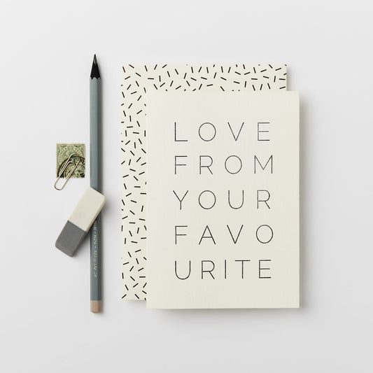 Love From Your Favourite Card By Katie Leamon