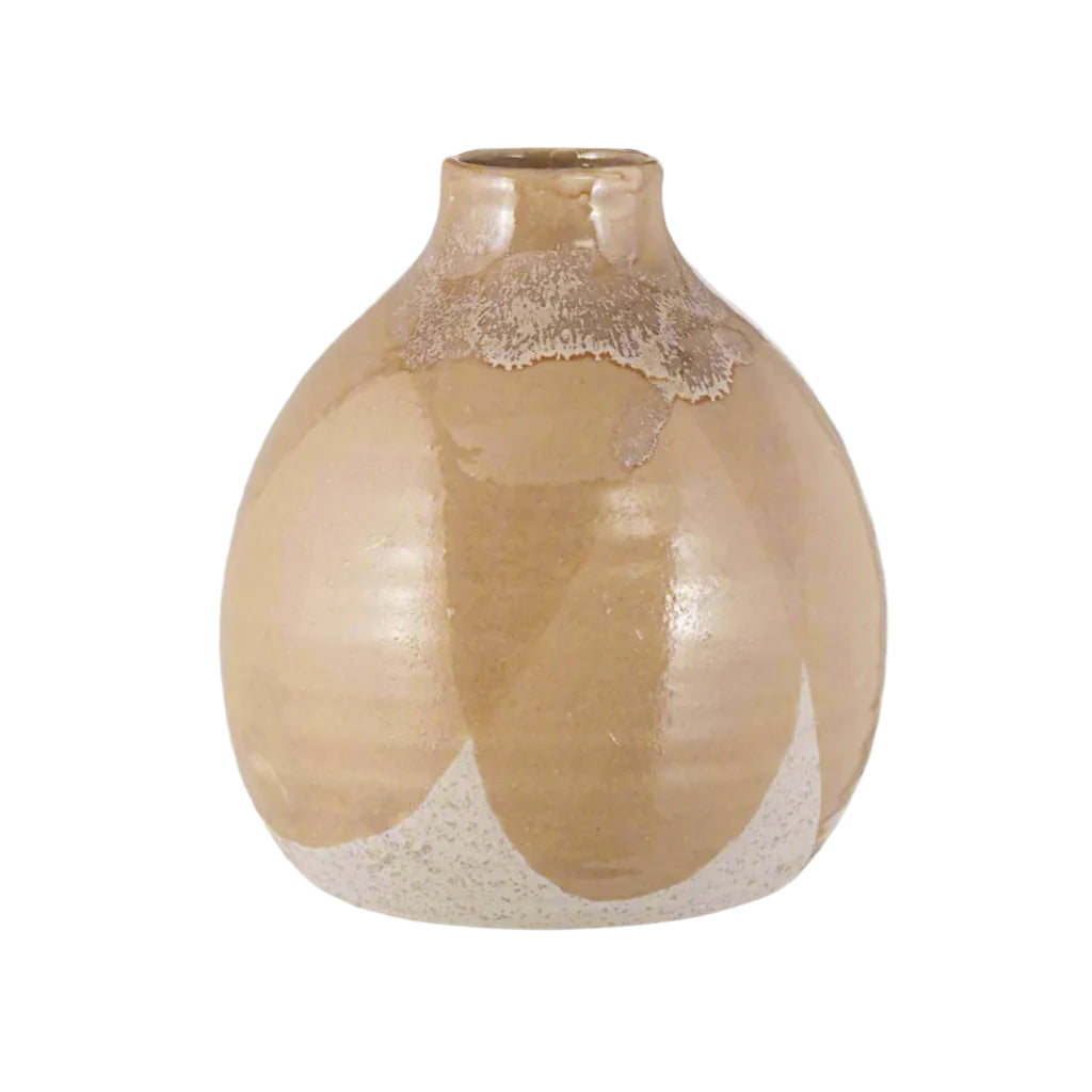 Lucia Ceramic Vase - Terracotta Mix By Nkuku