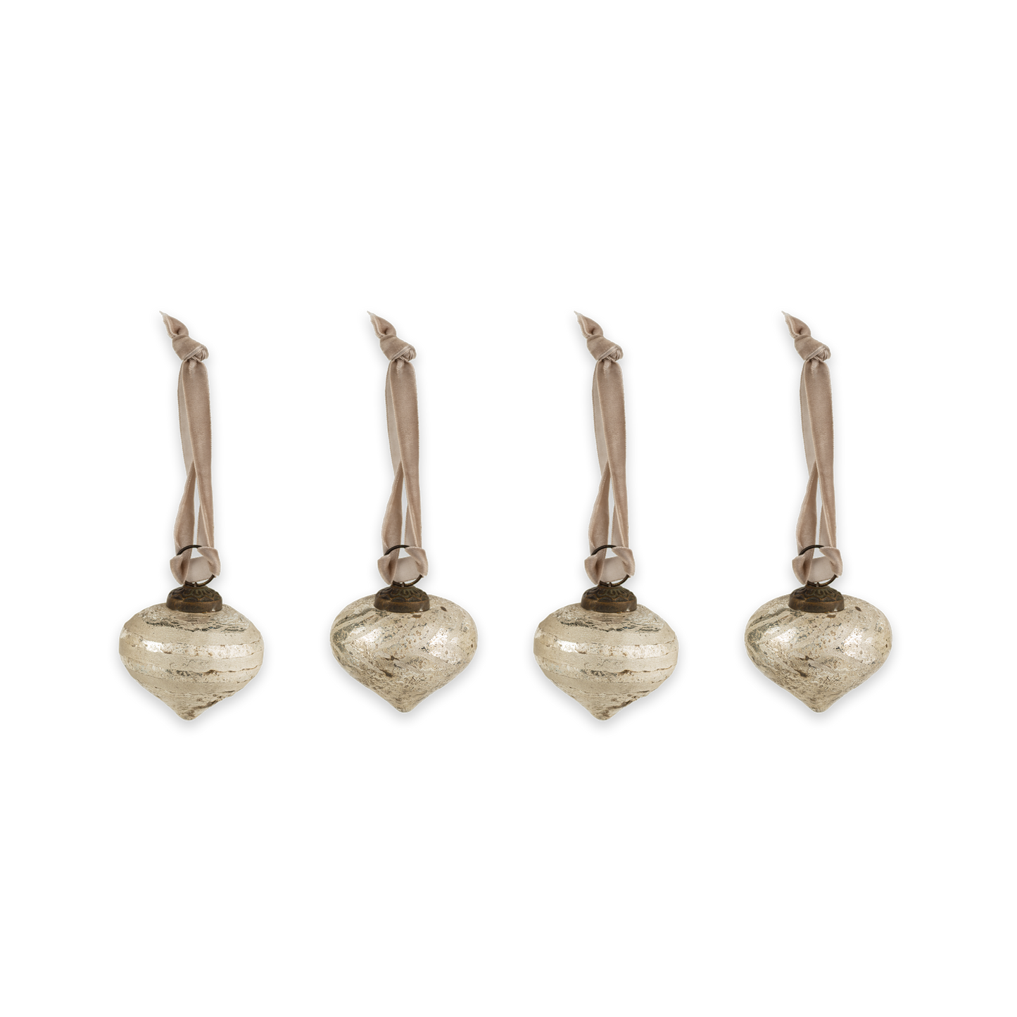 Suhana Christmas Baubles Small (Set of 4) By Nkuku