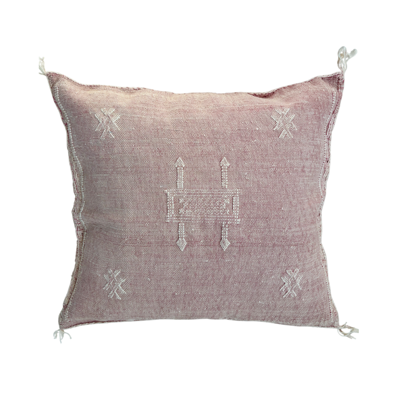 Vegan Cactus Cushion Cover in Pink: Square 50 x 50 cm
