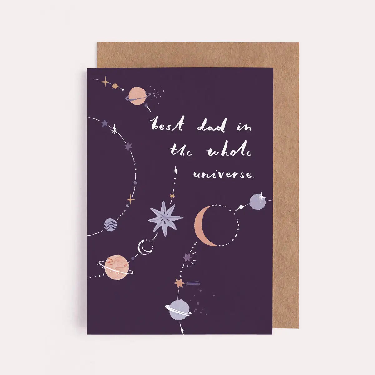 Best Dad in The Universe Card By Sister Paper Co.