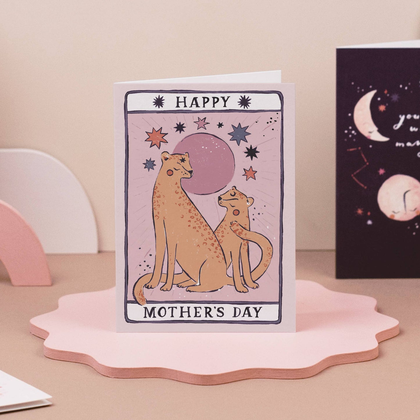 Tarot Leopard Mother's Day Card By Sister Paper Co