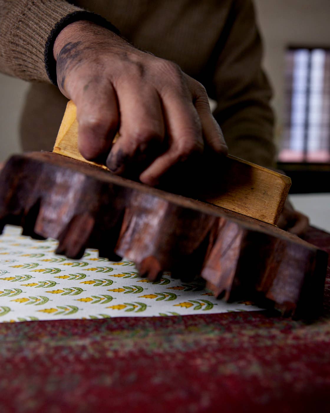 Hand Block Printed Gift Bags (Medium) - Sunshine By Paper Mirchi