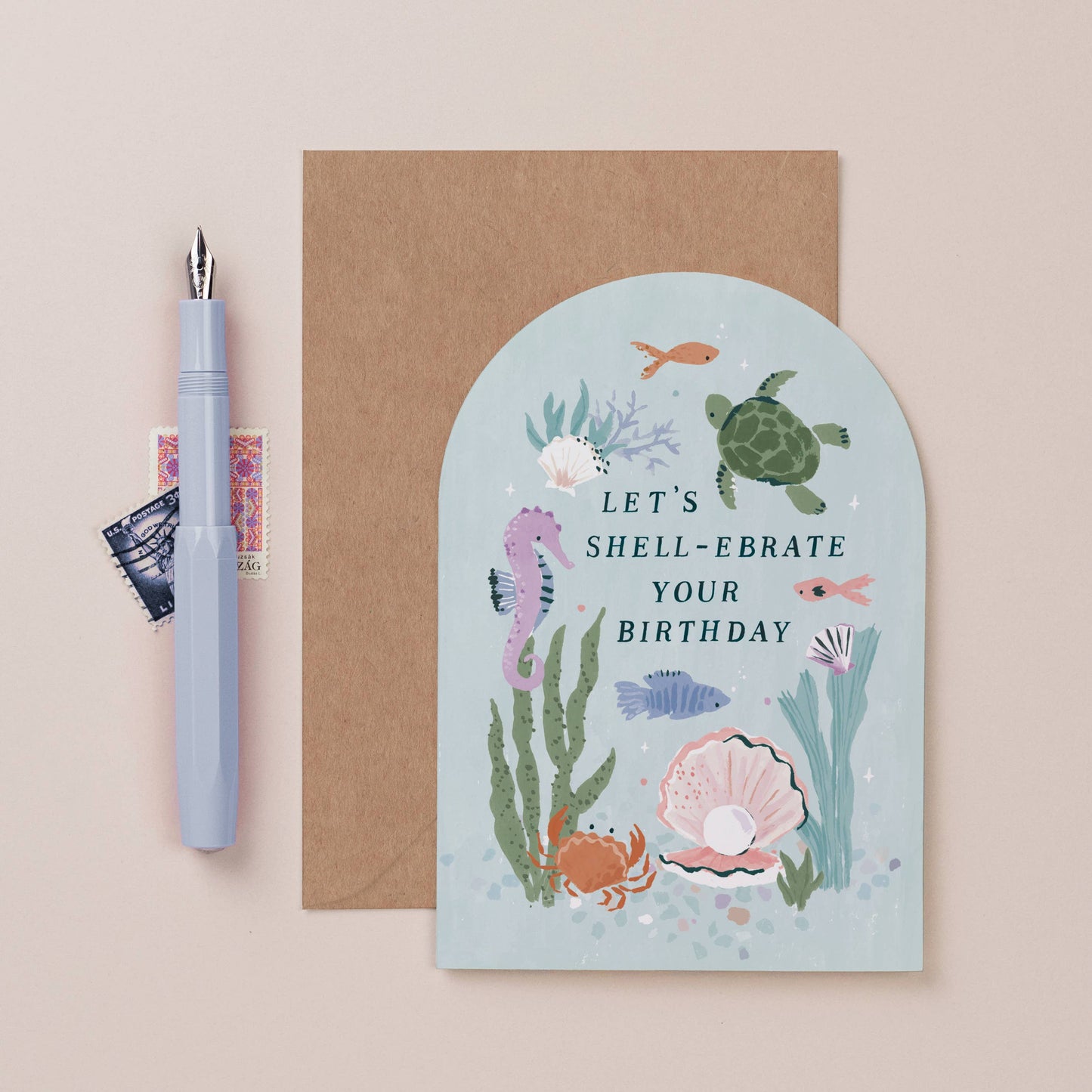 Under The Sea Birthday Card By sister Paper Co.