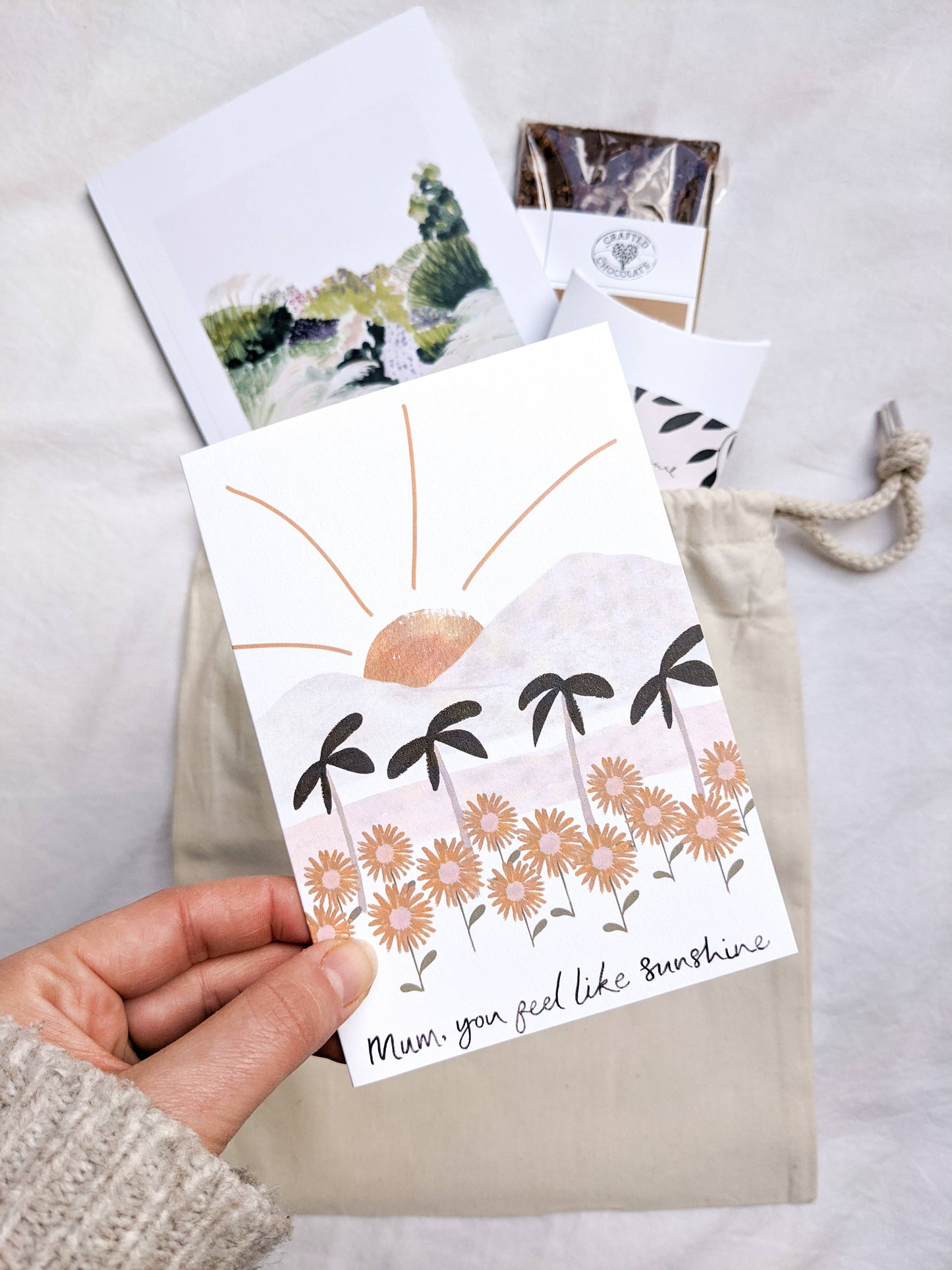 Sunshine Mama Greeting Card By The Hidden Pearl Studio