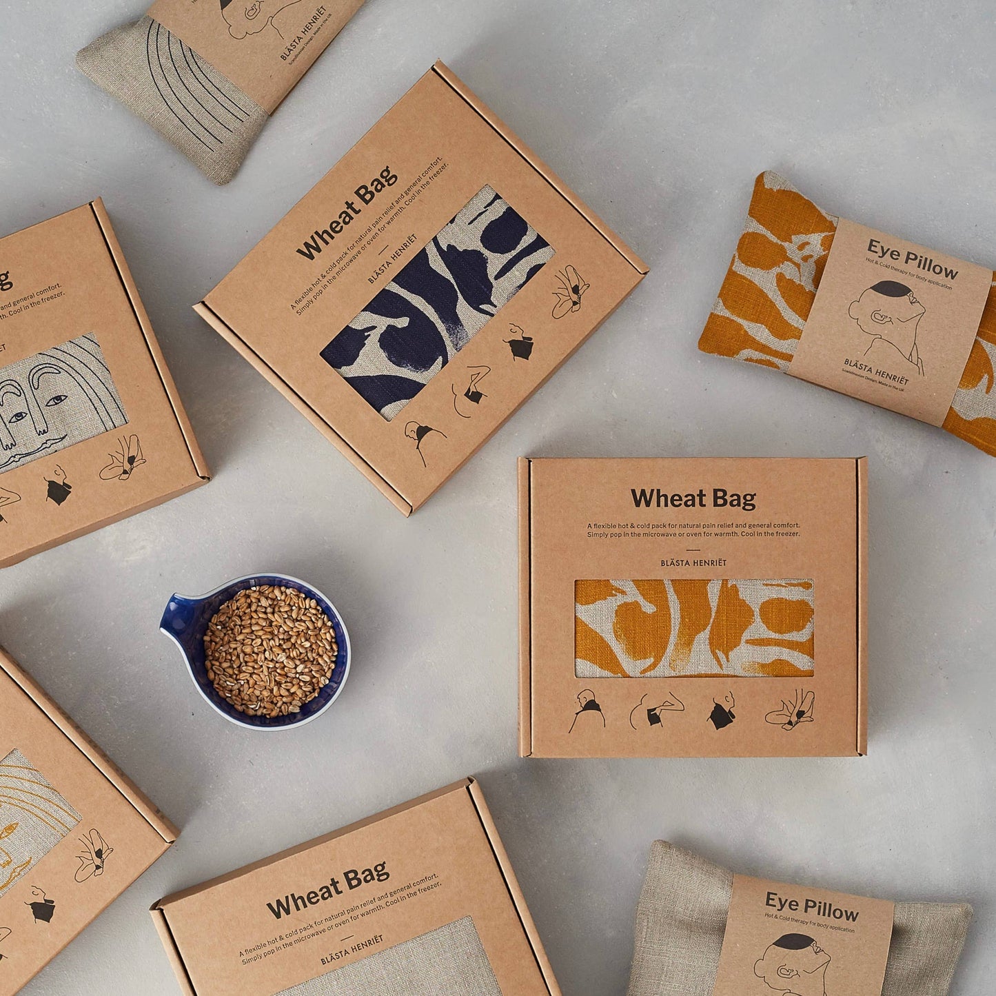 Wheat Bag - By Blästa Henriët Available in 3 Colours