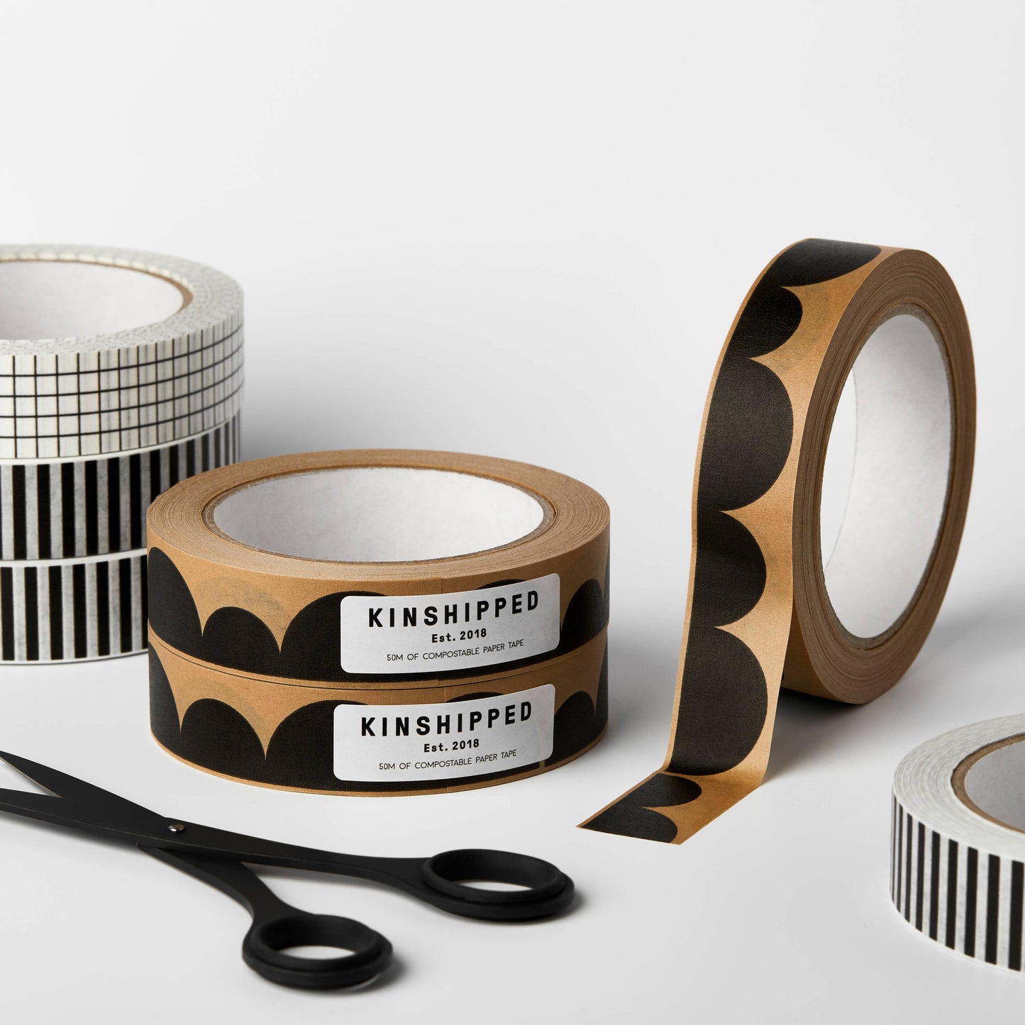 Paper Tape - Scallop Design By Kinshipped