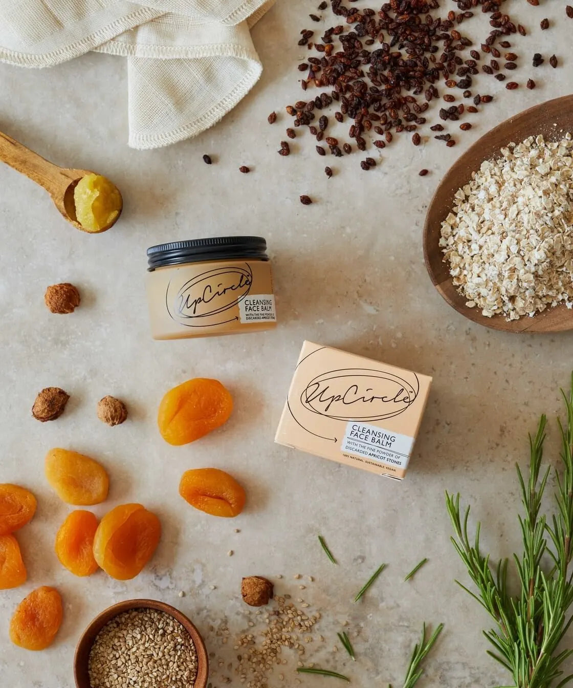 UpCircle Beauty Cleansing Balm with Oat Oil + Vitamin E