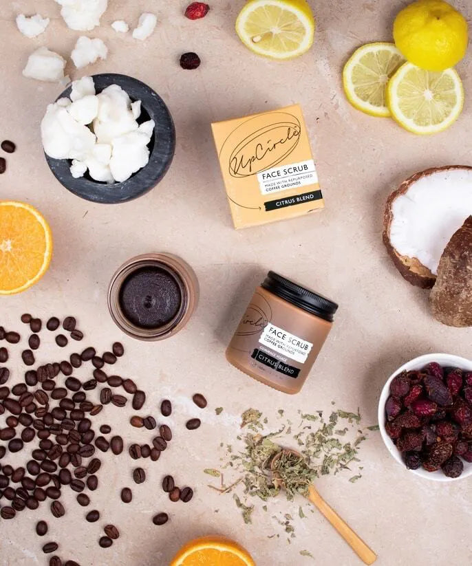 UpCircle Beauty Coffee Face Scrub Citrus Blend