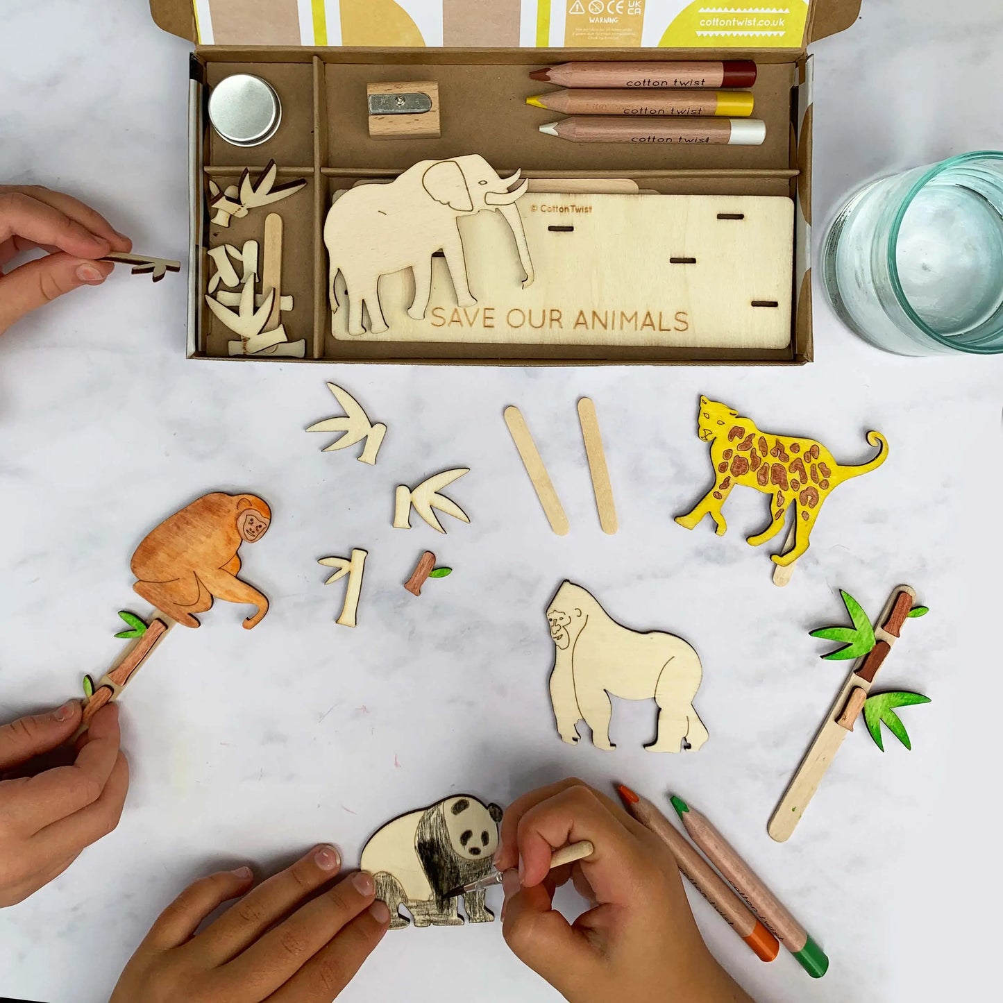 Save Our Animals Craft Kit By Cotton Twist (LAST ONE)