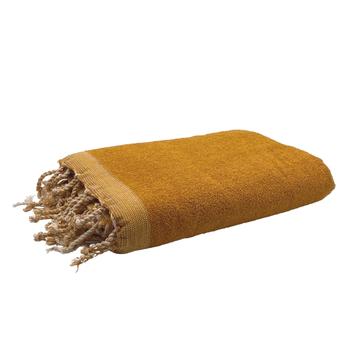 Terry Fouta Towel In Mustard Yellow
