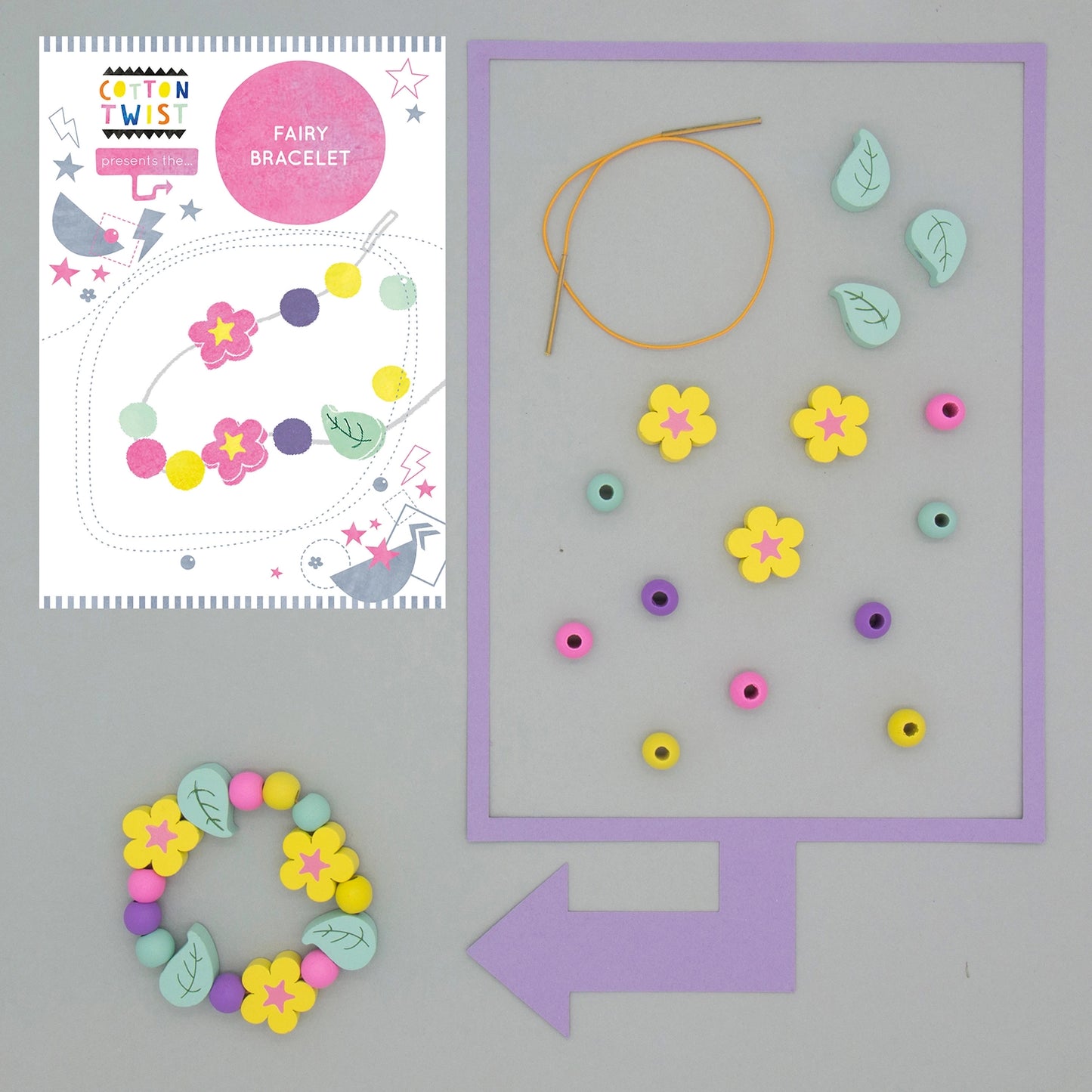 Make Your Own Fairy Bracelet Gift Kit By Cotton Twist