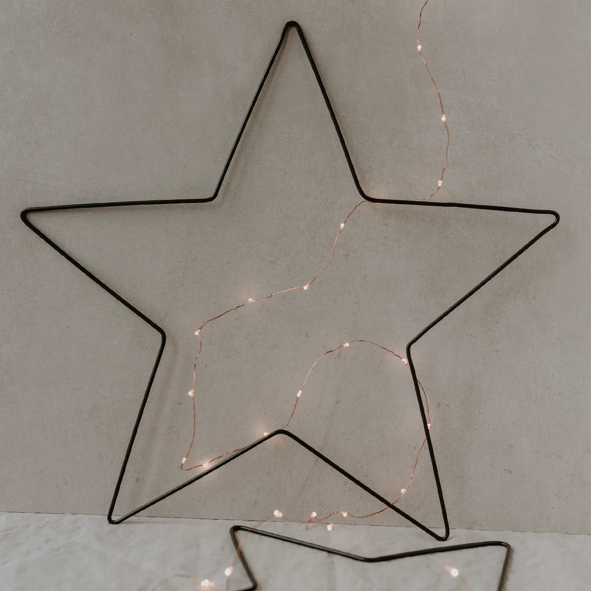 Scandi Metal Star Wreaths - Set of 2 (LAST ONE)