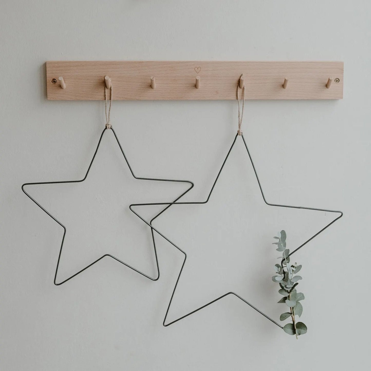 Scandi Metal Star Wreaths - Set of 2 (LAST ONE)