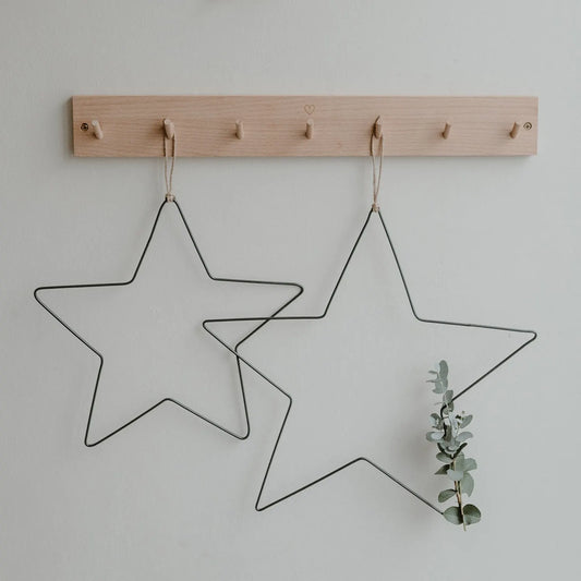 Scandi Metal Star Wreaths - Set of 2 (LAST ONE)