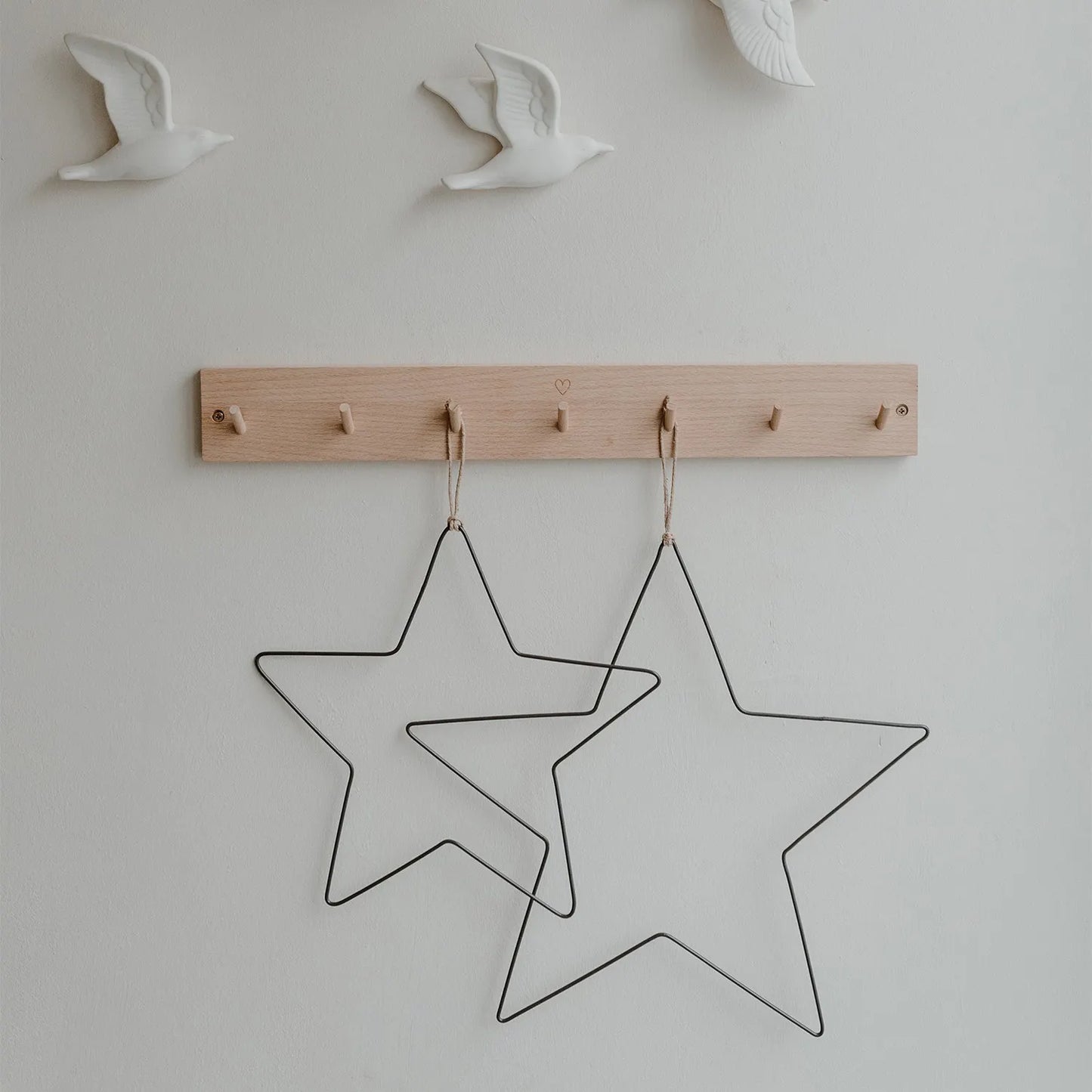 Scandi Metal Star Wreaths - Set of 2 (LAST ONE)