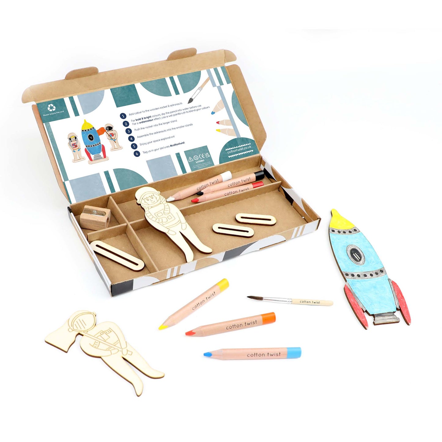 Make Your Own Space Scene Activity Kit By Cotton Twist