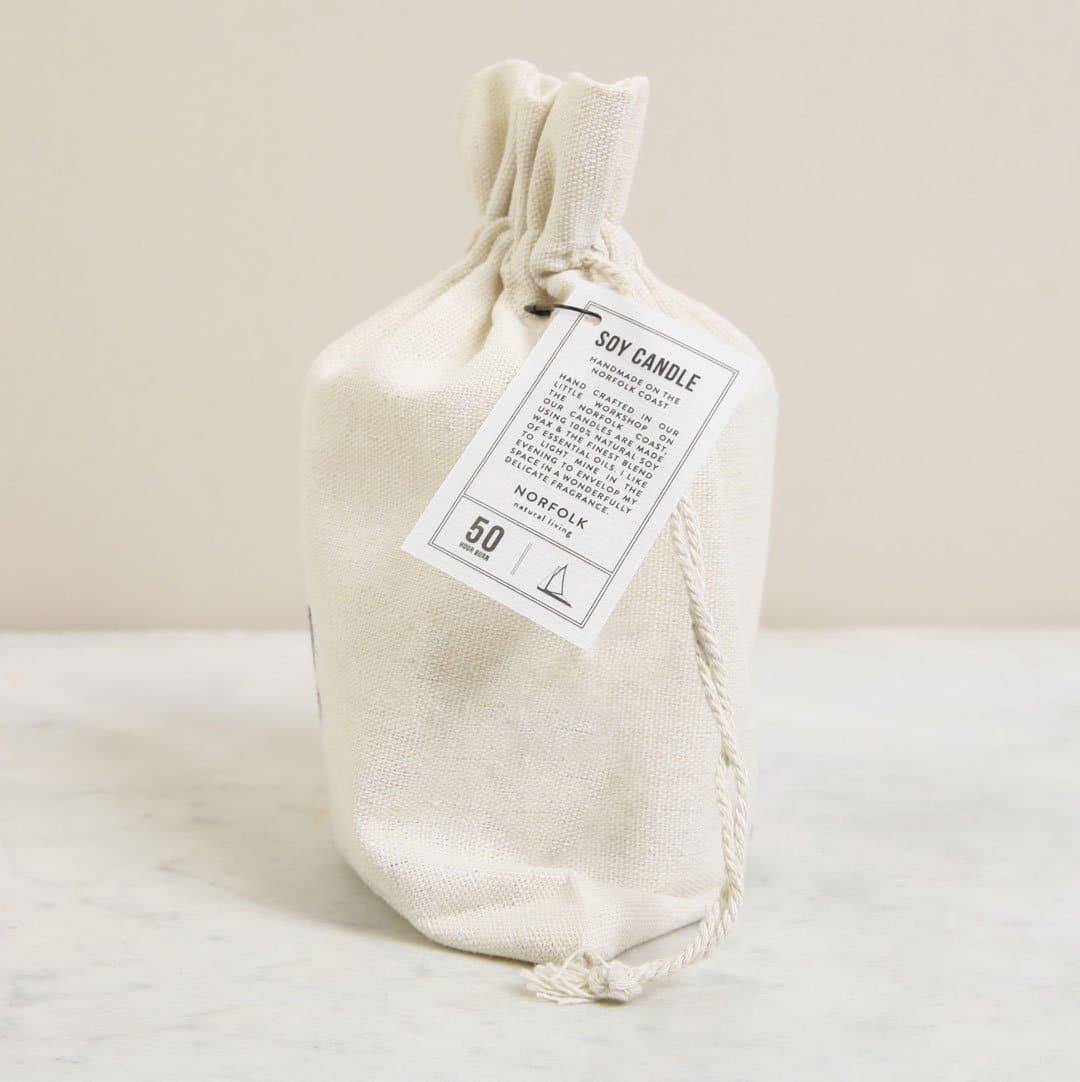 Norfolk Natural Living Scented Candle - Basil & Neroli