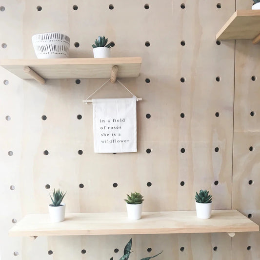 Wildflower Hanging Sign