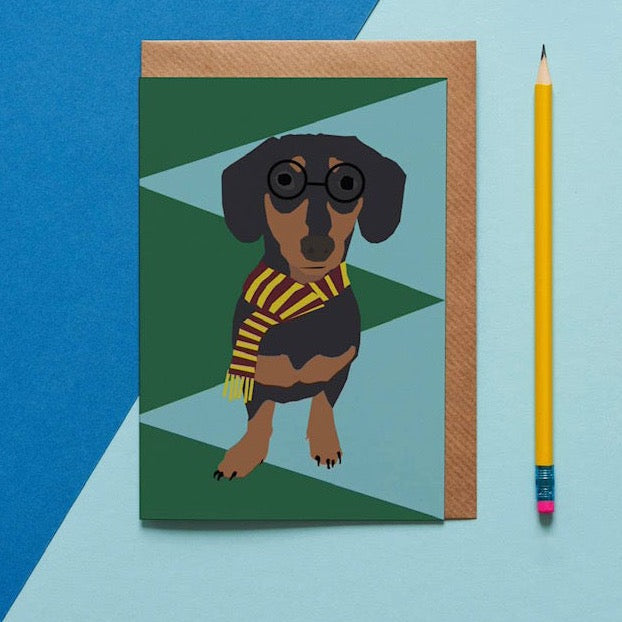 Buy Stephen The Sausage Dog Card By Lorna Syson Online Beldi Maison