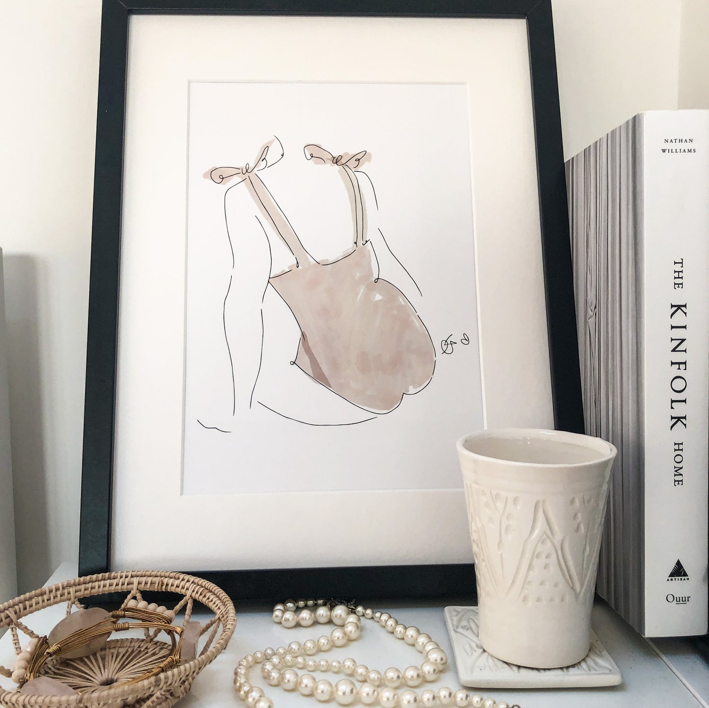 Summer Lady Print By Georgina Trestler