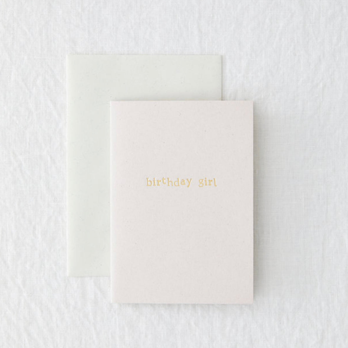 Birthday Girl Foil Card