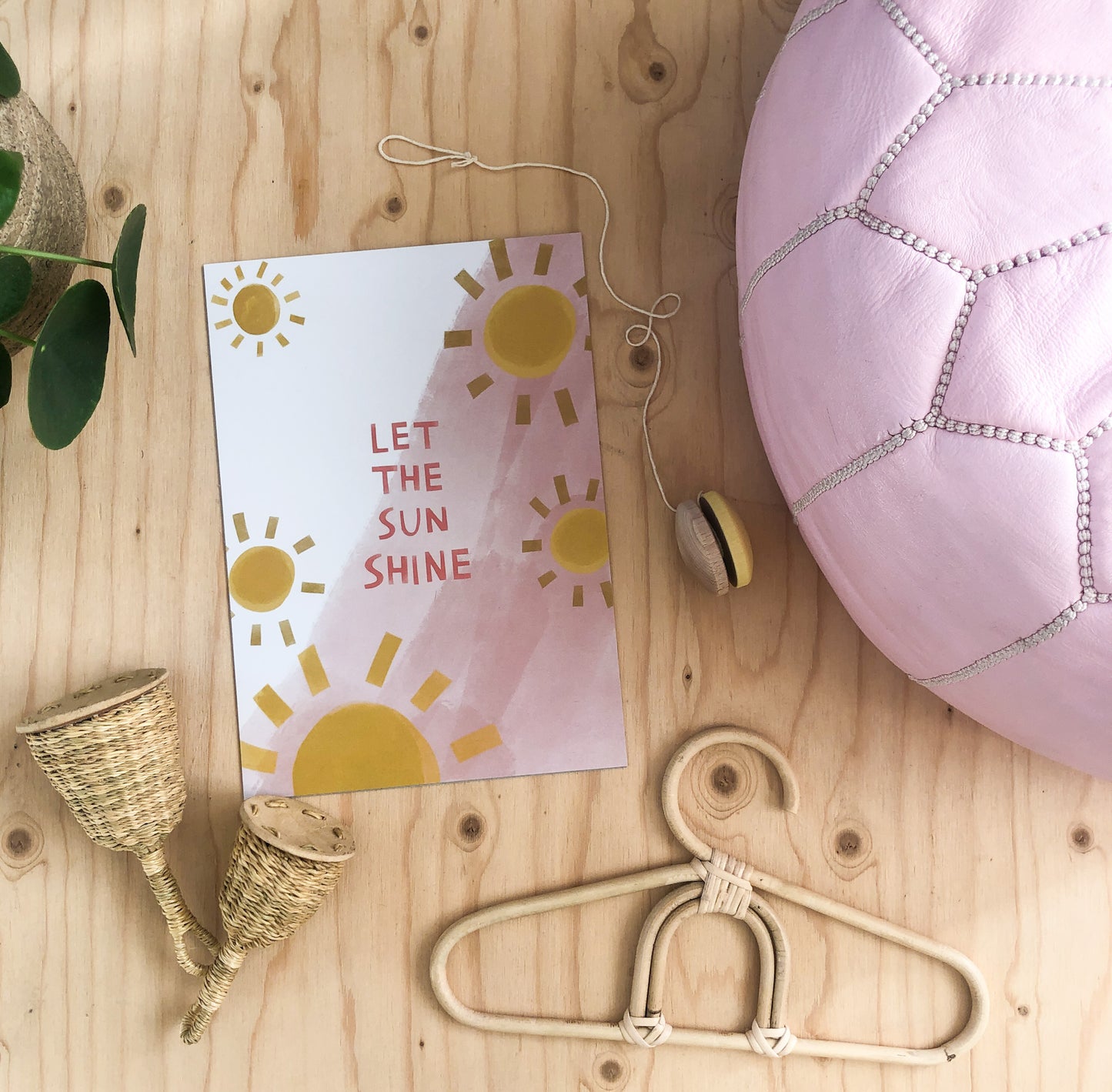 Let The Sun Shine Print By Plewsy