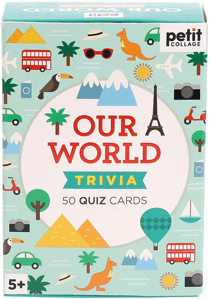 Petit Collage Our World Trivia Cards