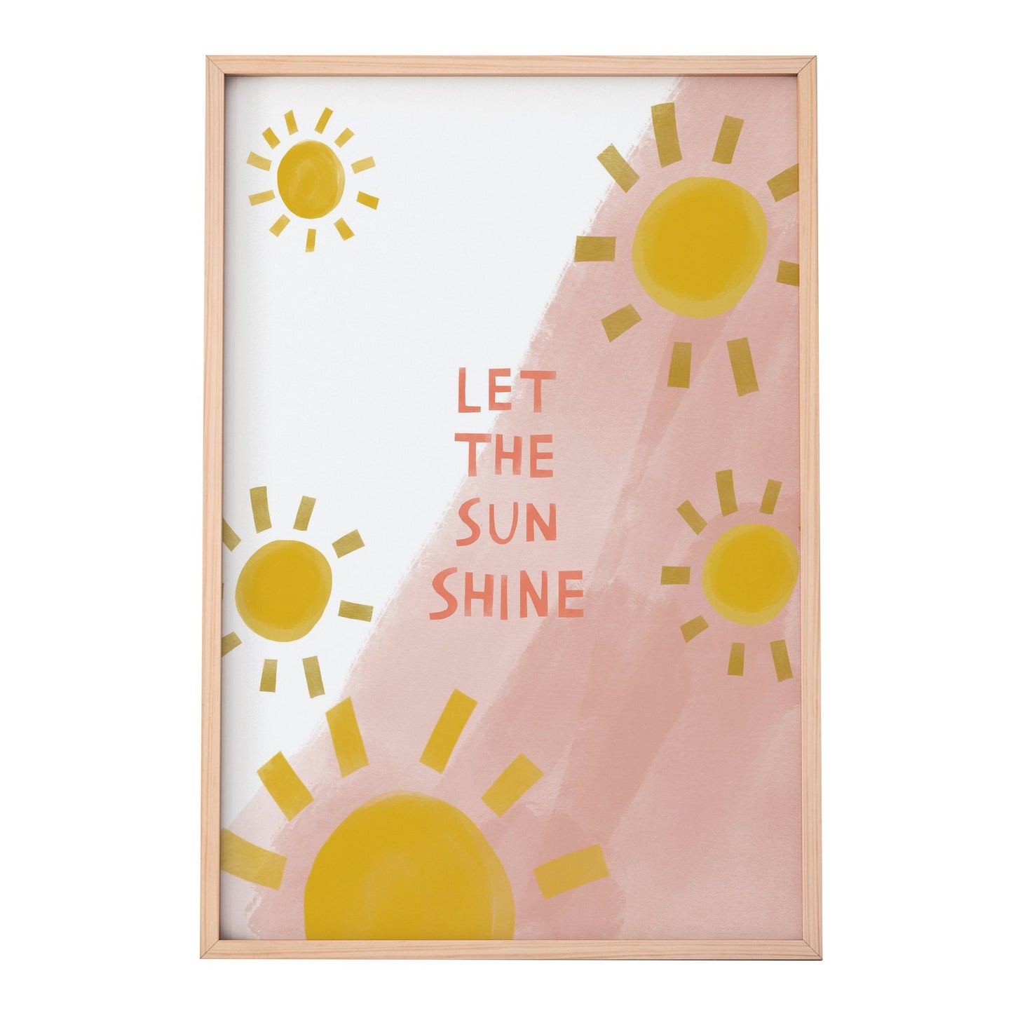 Let The Sun Shine Print By Plewsy