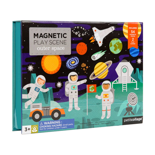 Petit Collage Space Magnetic Play Scene