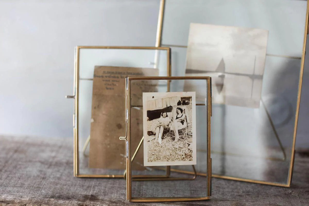 Danta Antique Brass 5 x 7 Frame By Nkuku