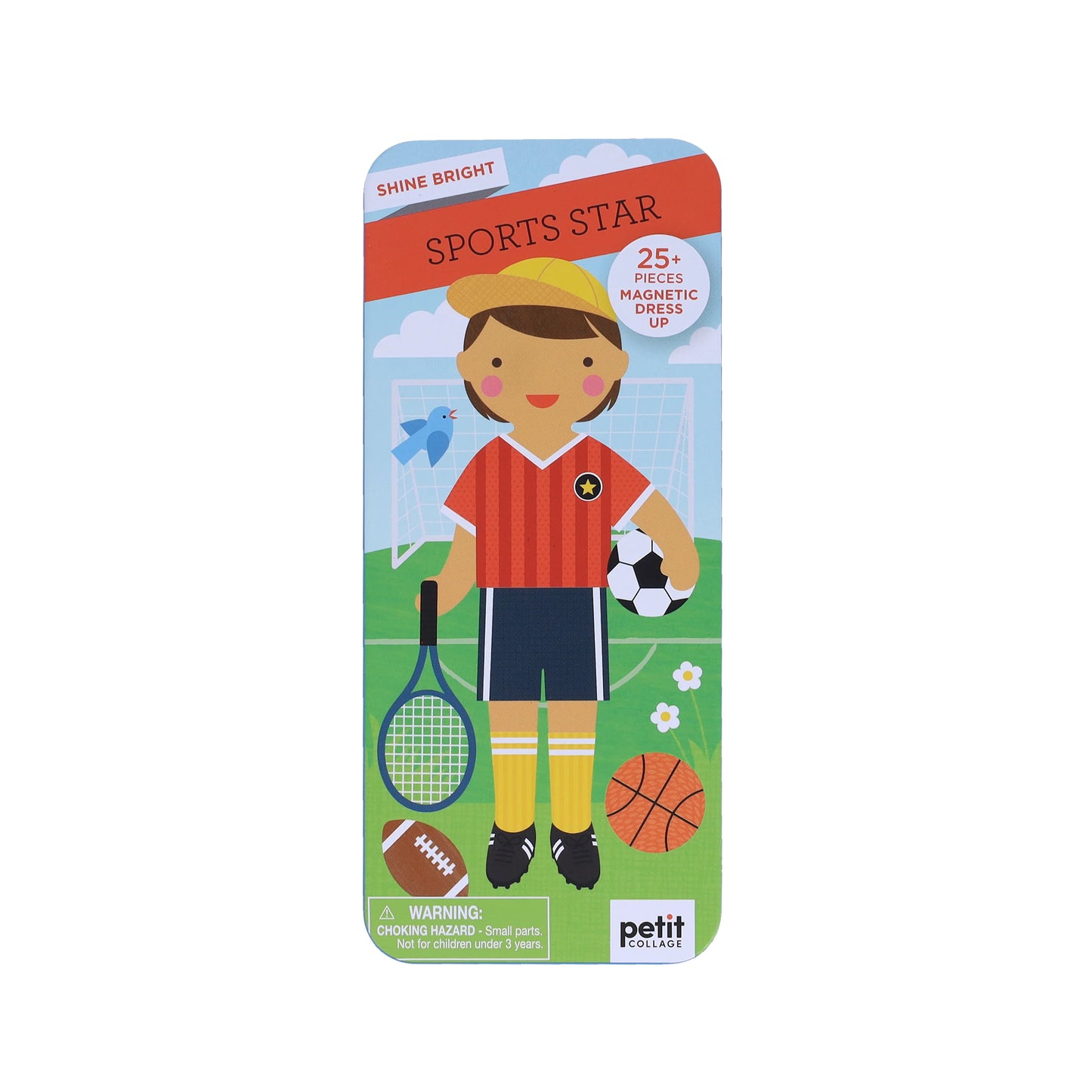 Petit Collage Sports Star Magnetic Play Set