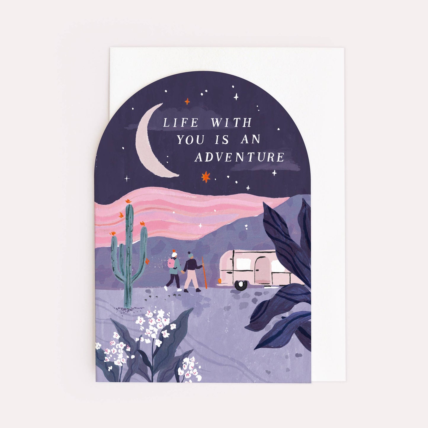 Desert Adventure Card | Anniversary Card | Love Cards By Sister Paper Co.